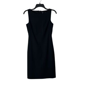 THEORY Black Sheath Dress Sz 0‎